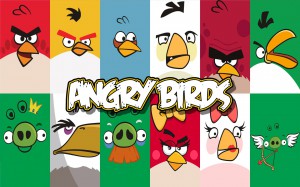 Обои Angry Birds 1440x900 Widescreen Wallpaper