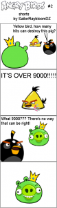 Angry Birds МиниКомикс OVER 9000!!!