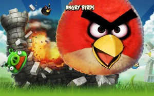 Обои Angry Birds Красная Птица