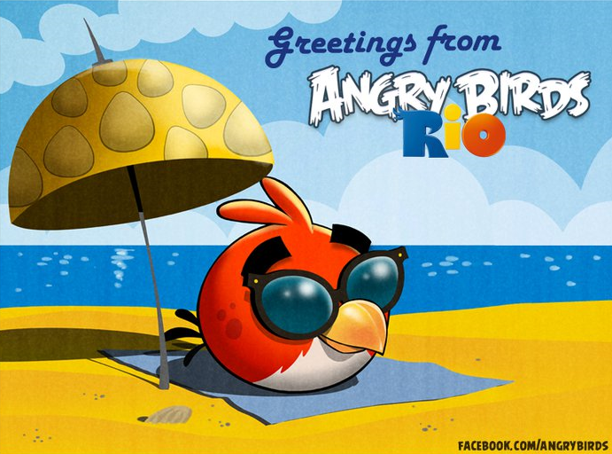 Превед от Angry Birds Rio