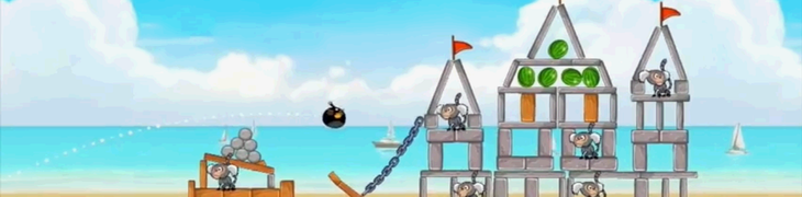 Трейлер Angry Birds Rio Beach Volley Gameplay
