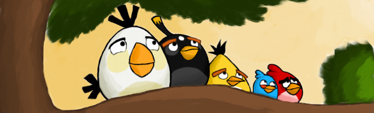 Фан-арты Angry-Birds с devianart.com