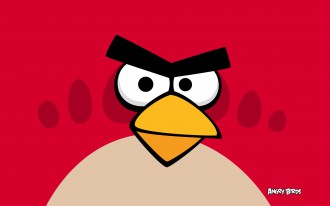 Официальные обои Angry Birds Красный