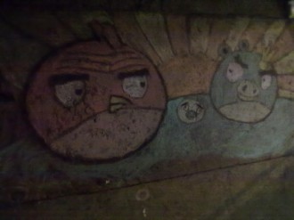 Рисуем мелками - Angry Birds