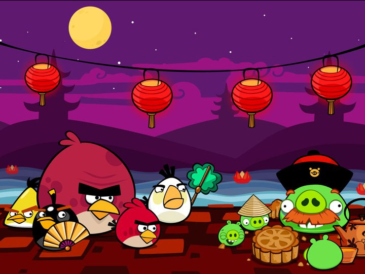 Angry Birds Seasons Лунный Фестиваль