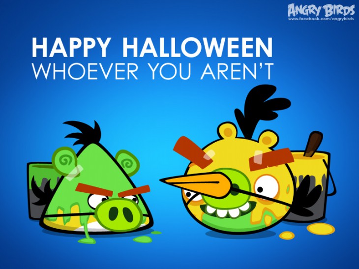 Facebook-карточка "Кем бы ты ни был - Хорошего Хэллоуина тебе!"