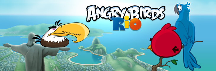 Могучий Орёл Mighty Eagle появился в Angry Birds Rio