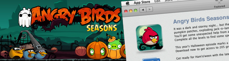 Angry Birds Seasons вышла на Mac