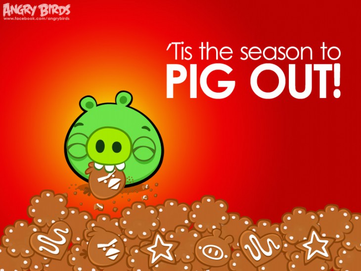 Facebook карточка "Время свиней!"
