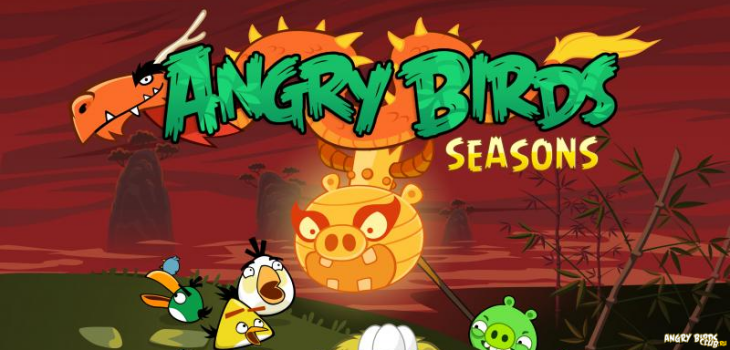 Вышла Angry Birds Seasons Год Дракона