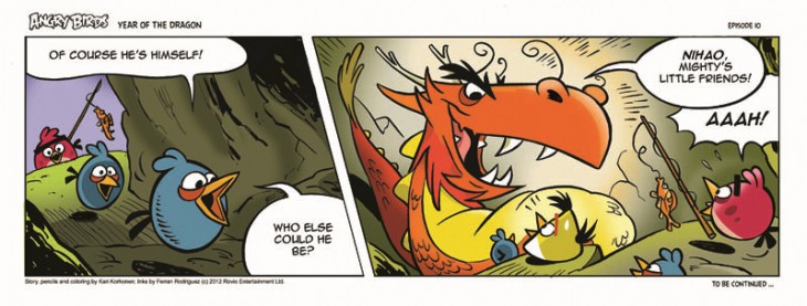 Комикс Angry Birds: Year of the Dragon - Часть 10