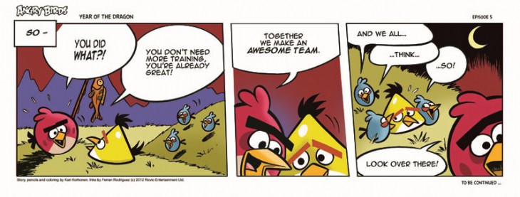 Комикс Angry Birds: Year of the Dragon - Часть 5
