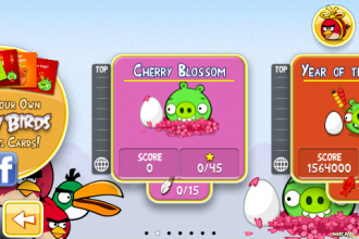 Angry Birds Seasons - Cherry Blossom - Выбор эпизода