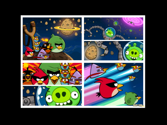 Angry Birds Space - Комиксы в игре - Начало