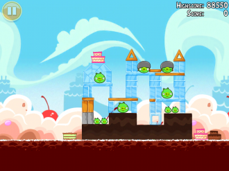Angry Birds Free: Локация VIII - Уровень 3