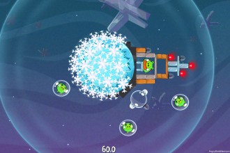 Angry Birds Space Fry Me to the Moon - Уровень 1