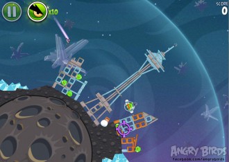Angry Birds Space Fry Me to the Moon - Космическая Башня