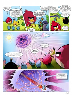Комикс Angry Birds Space: Часть 3