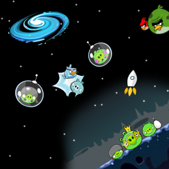 Обои Angry Birds Space Wallpaper для iPad от Mr. Green