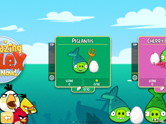 Angry Birds Seasons: Piglantis - Выбор эпизода