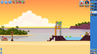 Angry Birds Friends Pigini Beach - Уровень 1
