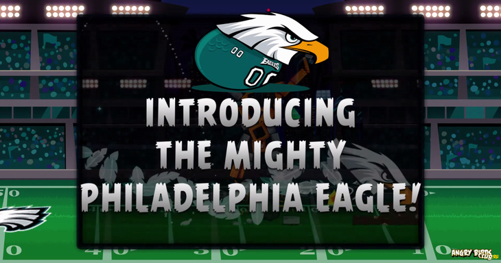 Angry Birds Philagelphia Eagles выйдет 4 сентября