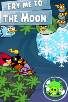 Обои Angry Birds Space Fry Me to the Moon от Zooma