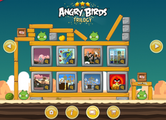 Трилогия Angry Birds Trilogy - Скриншоты