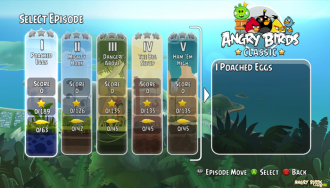 Трилогия Angry Birds Trilogy - Выбор эпизода