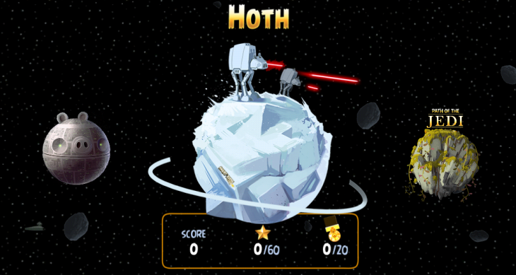 Планета Хот открылась в Angry Birds Star Wars