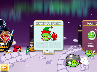 Angry Birds Seasons - Winter Wonderham: Выбор Эпизода