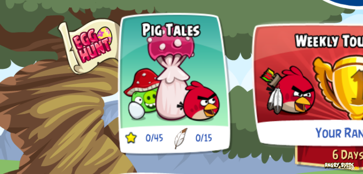 Обновилась Angry Birds Friends: Эпизод Pig Tales
