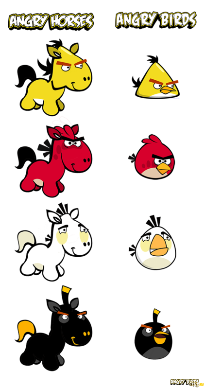 Angry Birds - Angry Horses