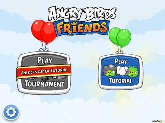 Angry Birds Friends Mobile: Первый запуск