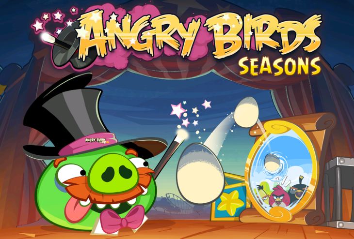 Angry Birds Seasons Abra-Ca-Bacon доступна!