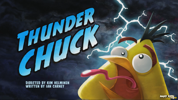 Тизер  Angry Birds Toons 12 Thunder Chuck