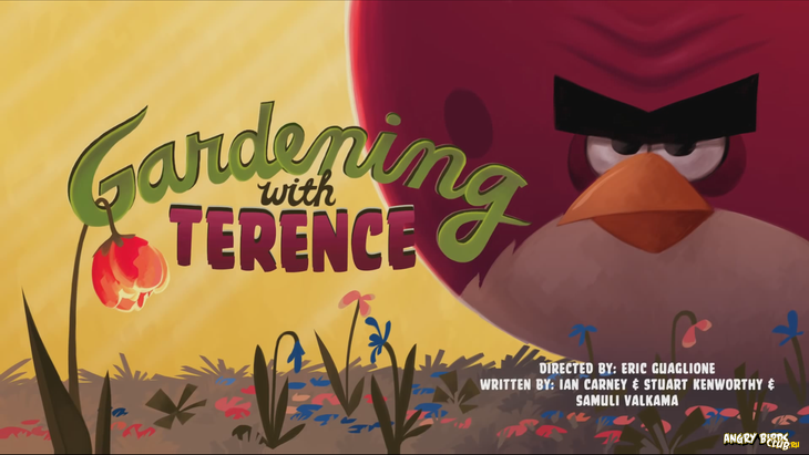 Тизер Angry Birds Toons 13 Gardening with Terence