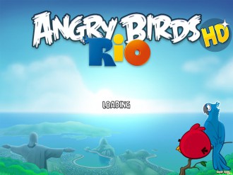 Обновлённая Angry Birds Rio: Загрузка