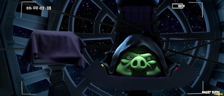 Переходи на Свиную Сторону в Angry Birds Star Wars II