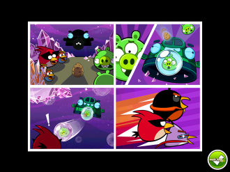 Angry Birds Space Cosmic Crystalls - Комикс