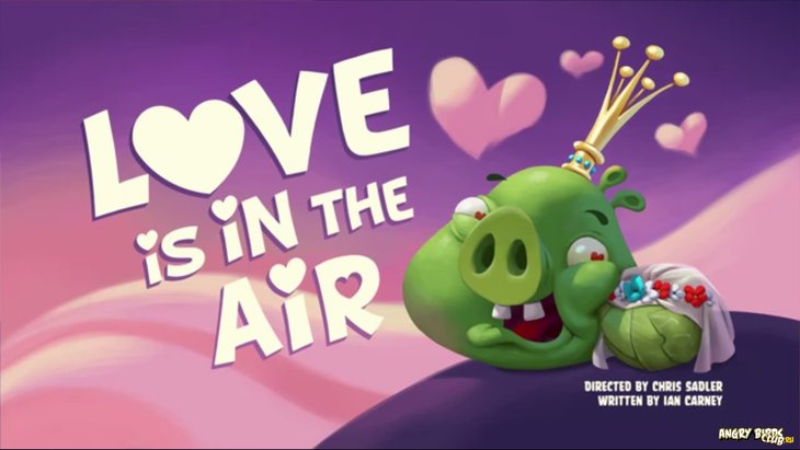 Тизер Angry Birds Toons 35 Love Is In The Air